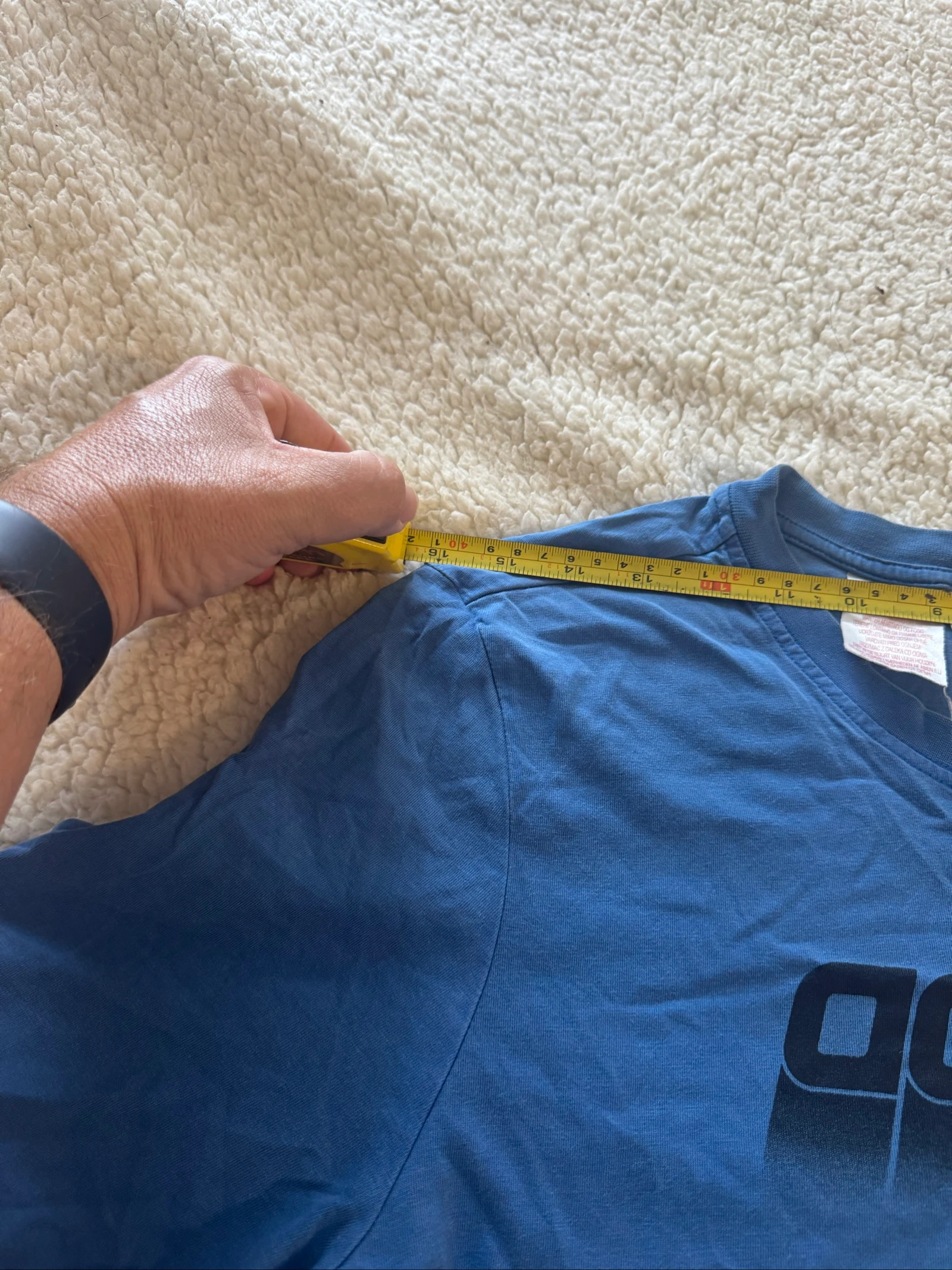 Adidas Logo Blue Y2K Sportswear Streetwear Retro Vintage XS 15-16Y Original T-Shirt – photo 22